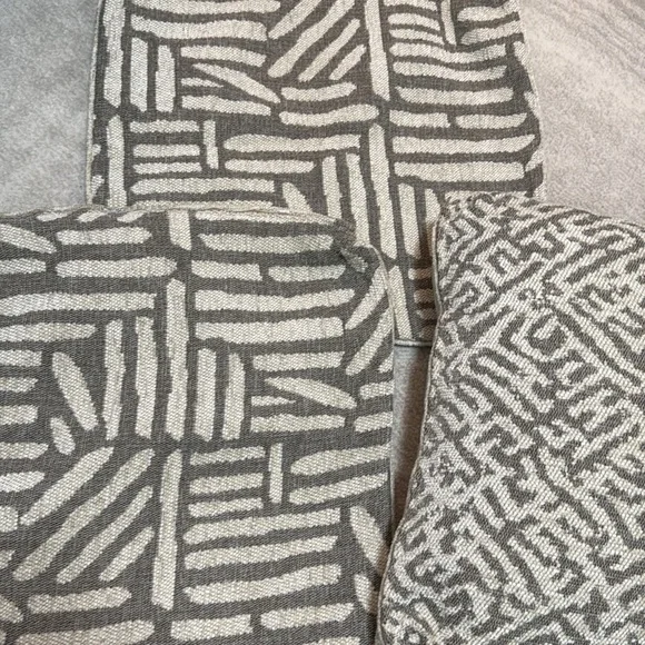 Three 20x20 Throw Pillow COVERS - Picture 7 of 8